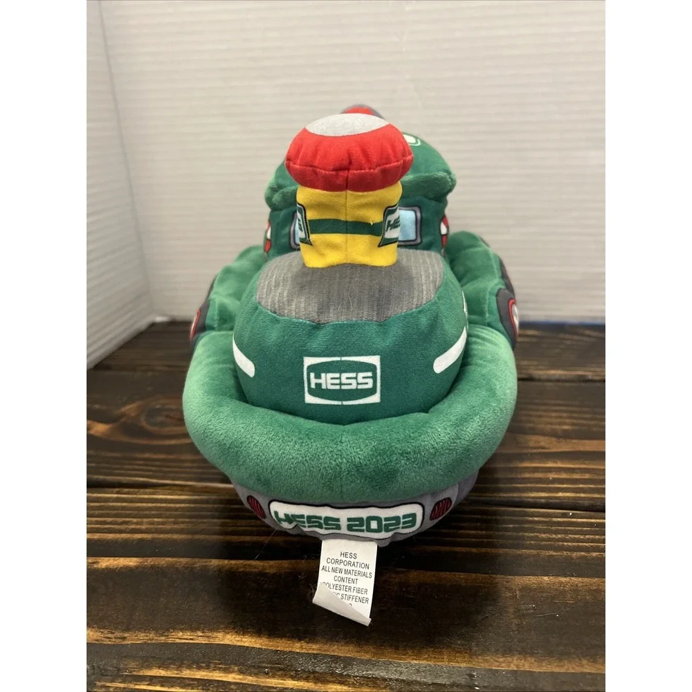 Hess 2023 Plush‎ Tugboat Toy Tug Boat With Light and Sound Animated *TESTED*